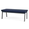 Lesro Newport 2 Seat Bench, 45 in W 21 in L 18.5 in H NP2001 - alternate 2